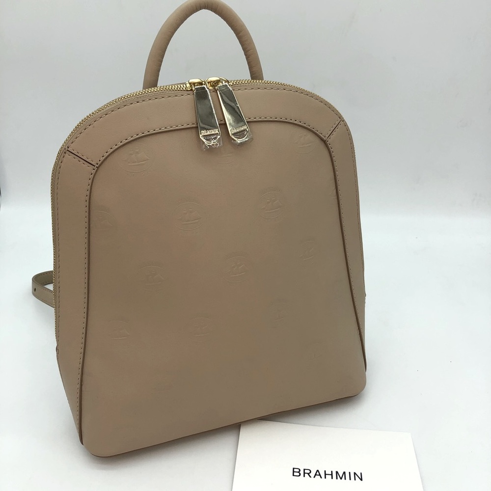 Brahmin Tan Backpack